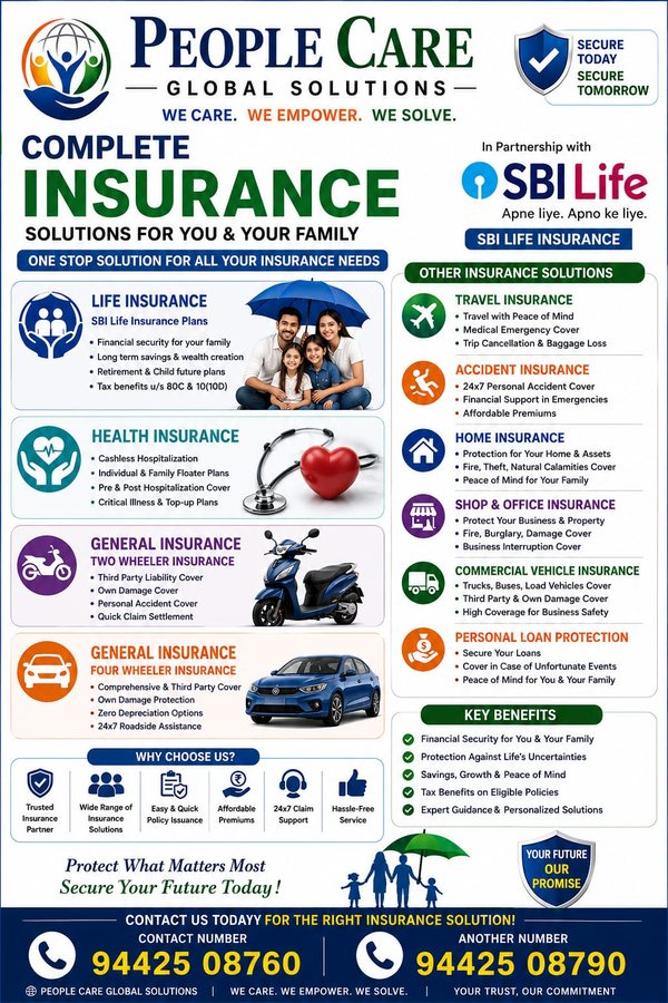 Complete Insurance Solutions - People Care Global Solutions